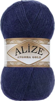 Produktbild von Alize Angora Gold 58 Marineblau – weiches Garn 80/20, 100g/550m