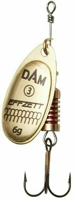 Obrázok produktu pre DAM Effzett Standard Spinner Gold 3 g Blyskáč