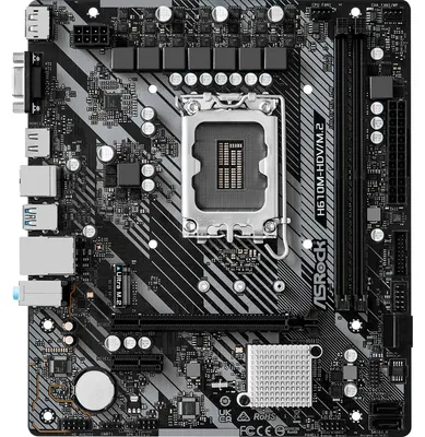 Immagine prodotto di ASRock H610M-HDV/M.2 R2.0       1700 mATX HDMI/DP/D-Sub DDR4 retail