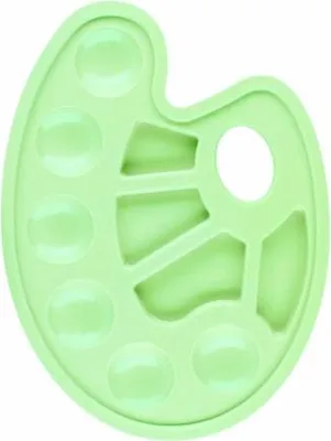 Image de Palette de couleurs ovale vert pastel STARPAK 540851