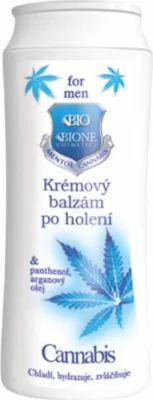 Immagine prodotto di Balsamo dopobarba cremoso per uomo, Cannabis, 200 ml