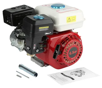Obrázek produktu pro 4-taktní benzínový motor 168F OHV s výkonem 6,5HP s tahovým startem