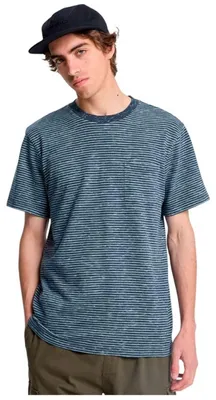 Produktbild von Quiksilver Lopaz Striped SS Pocket Dark Navy Lopaz Stri S