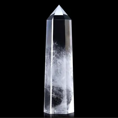 Produktbild von Kristallstab Klarer Quarz Heilstein Meditation Energie Therapie 2 Zoll