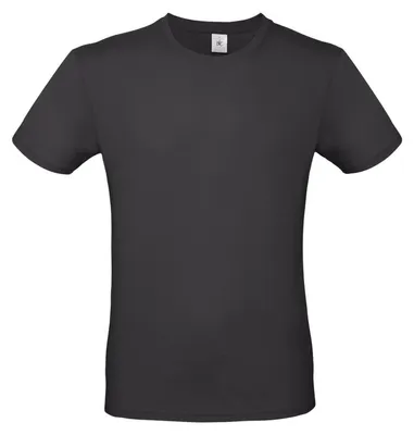 Produktbild von B&C Herren T-Shirt #E150 FK133 (M) (Vintage-Schwarz)