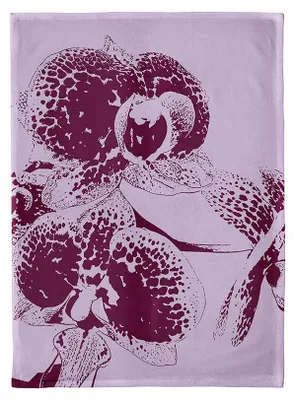 Produktbild von Geschirrtuch Orchidee aus  Baumwolle
