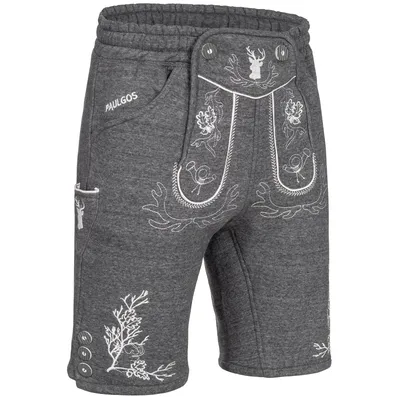 Obrázok produktu pre PAULGOS Pánske nohavice Trachten - Design Trachten Lederhose - JOK3 - dostupné v 3 farbách - veľkosť S - 5XL
