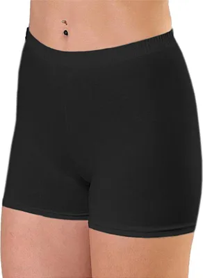 Produktbild von Alkato Damen Sport Shorts mit Hohem Bund Hotpants Radlerhose, Farbe: Klassisch / Schwarz, Größe: 36