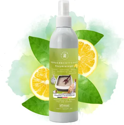 Produktbild von 250ml Tier Geruchsentferner gegen Katzenurin und Tiergerüche Enzymreiniger