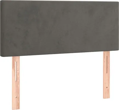 Zdjęcie produktu dla VidaXL 345759, Ciemny Szary, Poliester, Drewno, 900 mm, 78 cm, 88 cm, 50 mm
