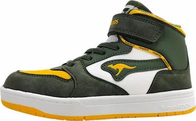 Image de Bottes à lacets KangaRoos K-CP Rim Mid EV, vert, taille 33