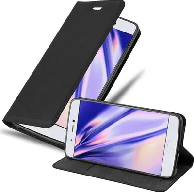 Obrázek produktu pro Cadorabo Case for Xiaomi Mi 5s Protective Case in Black Pouzdro na mobilní telefon s magnetickým zavíráním