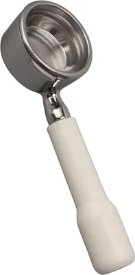 58mm Portafilter Bottomless Stainless Steel 2 Ear Comfortable Grip Coffee Machine Accessory for GAGGIA BABY EVOL UTION White