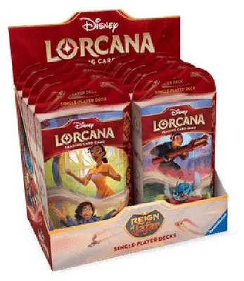 Produktbild von Lorcana Reign of Jafar: Starter Deck Display