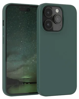 Produktbild von EAZY CASE - TPU Hülle für Apple iPhone 14 Pro, TPU Case stoßfeste Handyhülle, weiches Cover mit Kameraschutz, Silikonhülle in Grün