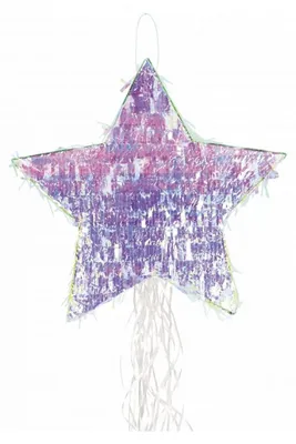 Image de PartyPro Pinata a remplir etoile irisee