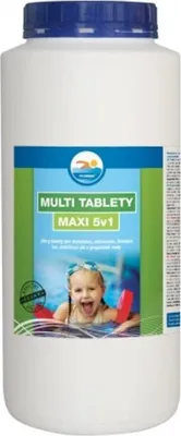 Obrázok produktu pre Nohel Záhradné tablety MULTI MAXI 5v1 do bazéna 2,4kg