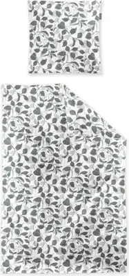Produktbild von Irisette GmbH & Co. KG Edel-Feinbiber Bettwäsche Set Koala-HK 8588 Farbe salbei Größe 135x200+80x80