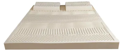 Produktbild von Faltbare Latexmatratze für Erwachsene, 7-Zonen-Massagekissen mit Wabenbelüftung, japanische Futonmatratze, 100 % Naturlatex, faltbare Schlafmatte (180 x 200 cm)