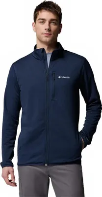 Obrázok produktu pre Columbia Essential Hike™ Grid Full Zip Fleece Blue XL Pánske Blue XL