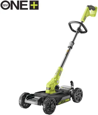 Produktbild von RYOBI Akku-Rasenmäher RY18LMC30A-0 18V, Akku-Rasentrimmer, Akku-Kantenschneider, City-Rasenmäher, Schnittbreite 30 cm