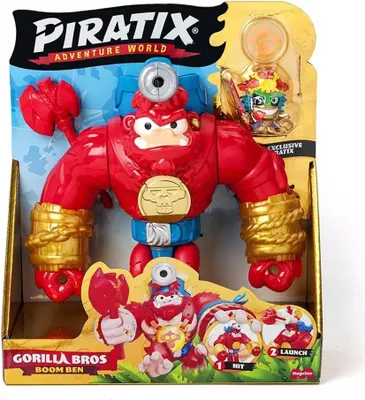 Image de PIRATIX Gorilla Bros Boom Ben, figurine