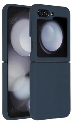 Obrázek produktu pro Accezz Liquid silikonové pouzdro Samsung Galaxy Z Flip 5 – tmavě modré
