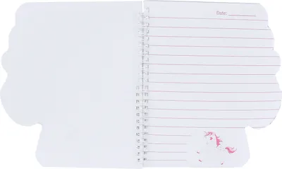 Image de Carnet de notes à paillettes licorne