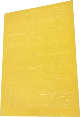Immagine prodotto di Lettere e numeri autoadesivi