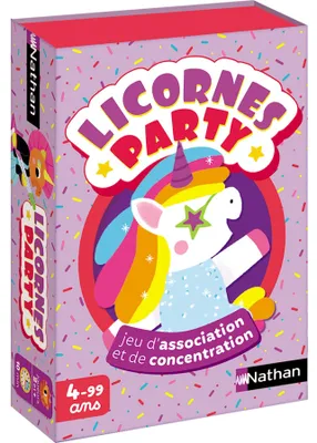 Image de Nathan Jeux Jeu de cartes Licornes Party