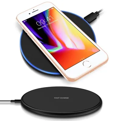 Produktbild von Für QI Wireless Schnell Ladegerät Apple iPhone 8 / 8 Plus Kabellos Induktives Laden