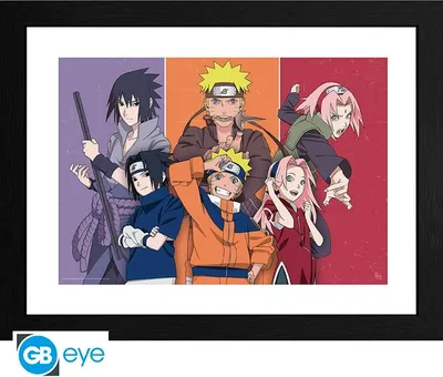 Produktbild von NARUTO SHIPPUDEN - Tirage encadré Adultes et enfants (300)