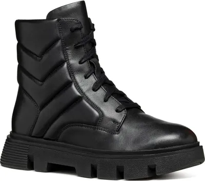 Image de Geox Femmes Bottines D46UAA 0TUBC C9999 Couleur : Noir Taille : 37