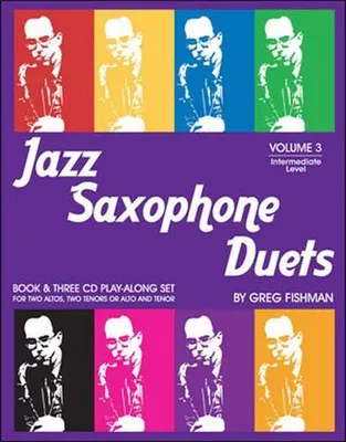 Produktbild von Jazz Saxophone duets vol.3 (+3CD's)