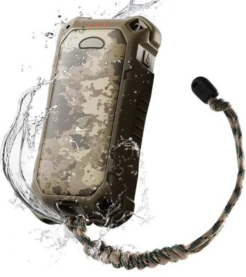 Productafbeelding van Elektrische handwarmer - Oplaadbaar 10000 mAh - Powerbank - Zaklamp - IP56