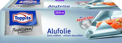 Zdjęcie produktu dla TOPPITS 4008871200327 Folia aluminiowa Professional, szerokość: 295 mm, długość: 200 m
