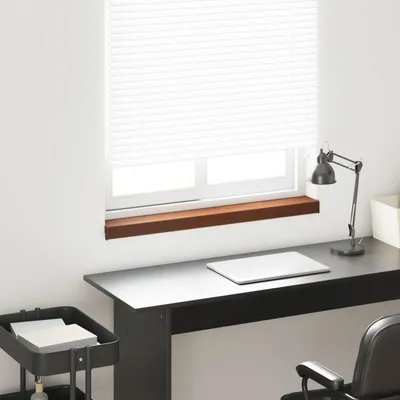Produktbild von vidaXL Fensterbank Braunes Holz 80 x 10 x 4,5 cm PVC