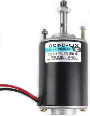 Immagine prodotto di Motore elettrico a corrente continua 12 V/24 V con magneti permanenti, 3500 giri/min, alta velocità, generatore fai da te