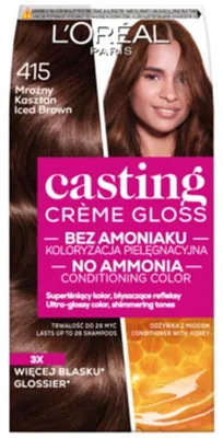 Obrázek produktu pro Farba do włosów Casting Creme Gloss 415 Mroźny Kasztan