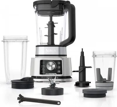 Obrázek produktu pro Ninja CB350EU, Stojací mixér, 2,1 l, Pulzní spínač, Drcení ledu, 1200 W, Stříbrná