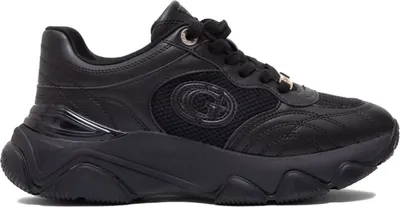 Produktbild von Guess Morriz Retro in Schwarz für Damen – Größe 4 (UK) – 37 (EU) – 6,5 (US) / Ganz in Schwarz