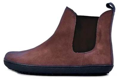 Produktbild von SOLE RUNNER® Winter Damen Barfußschuh Chelsea Darkbrown,Größe:38,Farbe:Dark Brown