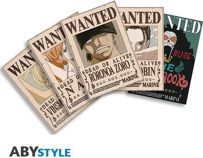 Produktbild von ONE PIECE - Postcards - Wanted Set #2