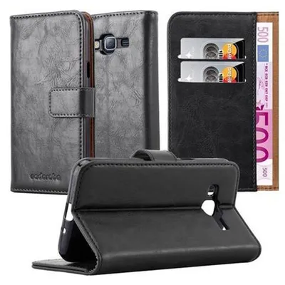 Zdjęcie produktu dla Cadorabo DE-112327, Samsung, Samsung Galaxy J3 2016, Czarny
