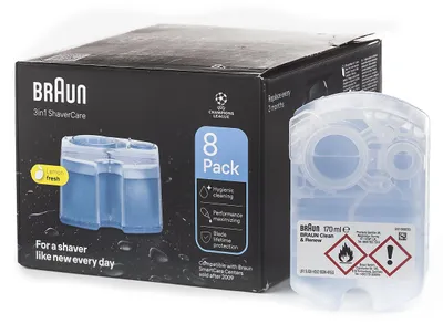 Zdjęcie produktu dla Braun Reinigungskartusche CCR für Activator, Syncro, SyncroPro, Flex XP 8er Pack 302759 7500435240963