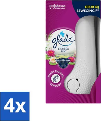 Produktbild von Glade - Holder Sense & Spray - Entspannendes Zen - 18 ml - Vorteilspack - 4 Stücke