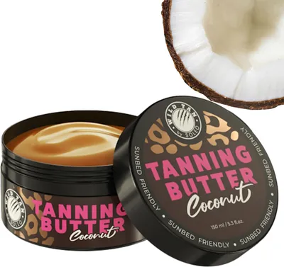 Produktbild von Wild Tan Kokosnuss-Bräunungsbutter, 150 ml Glas