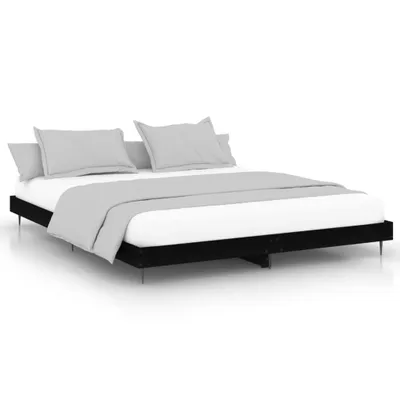 Obrázok produktu pre vidaXL Rám postele bez matraca čierny 180x200 cm materiál na báze dreva