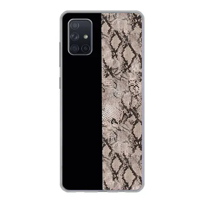 Produktbild von MuchoWow® Handyhülle Schutzhülle Hülle für Samsung Galaxy A71 Schlangen - Design - Reptilien Silikon Softcase Handy Hülle - Kartenbesitzer