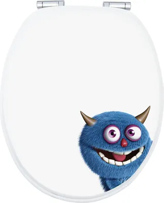Produktbild von Sanitop WC-Sitz Nachbildung Monster Ecky
